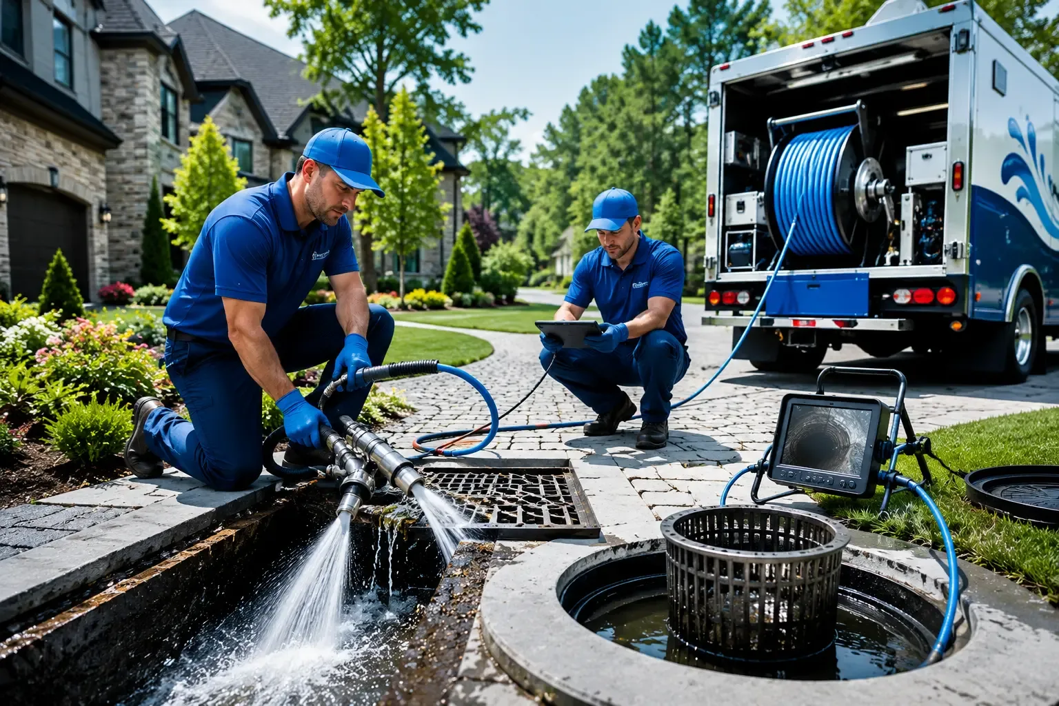 Local outdoor drain cleaning professionals in Eden, VT